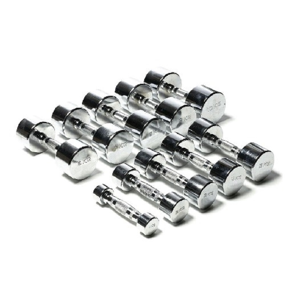 Immagine 1 Manubri cromati da 5 kg - Coppia manubri